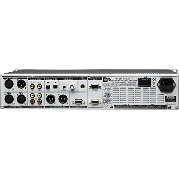 ｃｄ2 HHB CDR882 DualBurn CD Recorder | Guitar Center