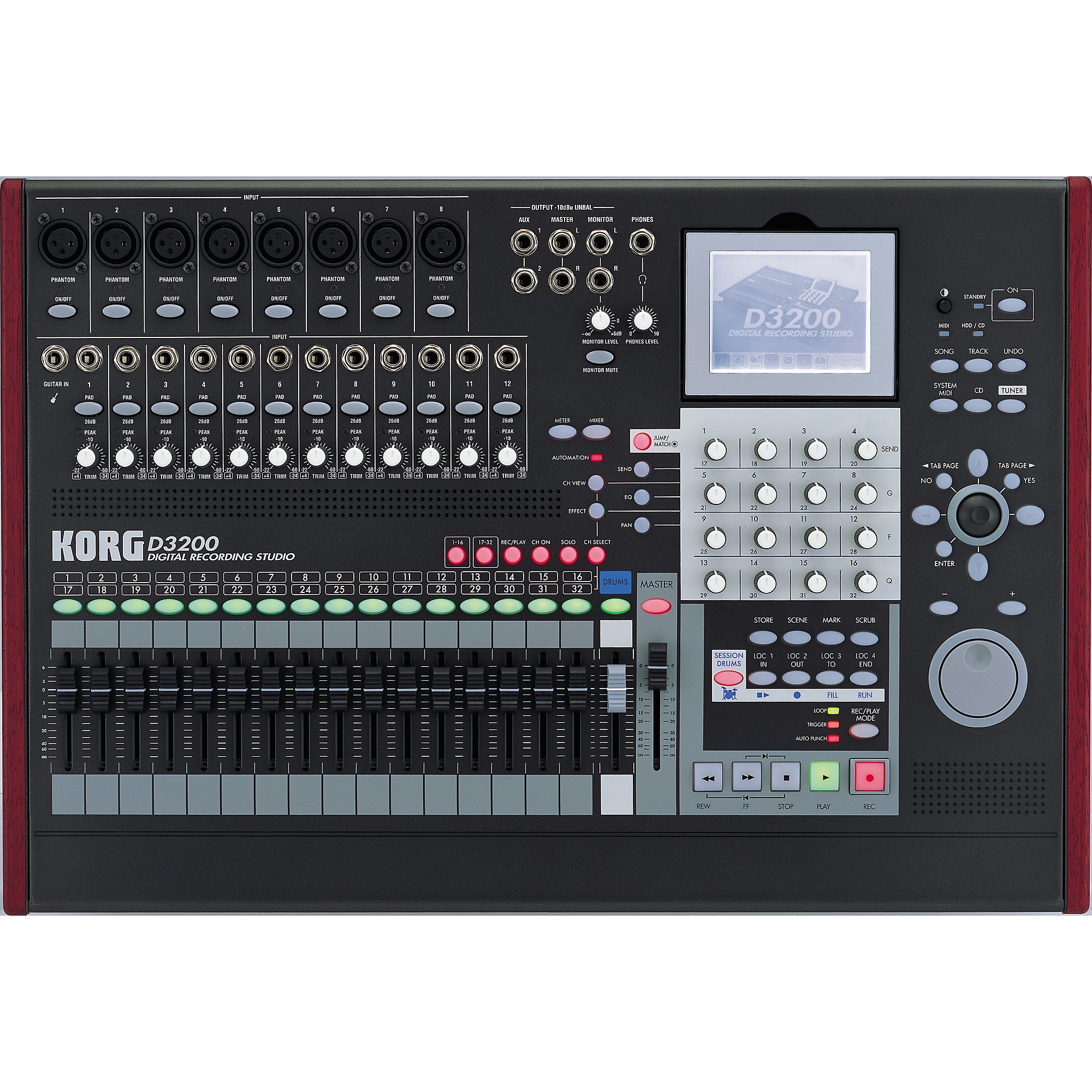 KORG D3200 32-Track Digital Recording Studio | Guitar Center