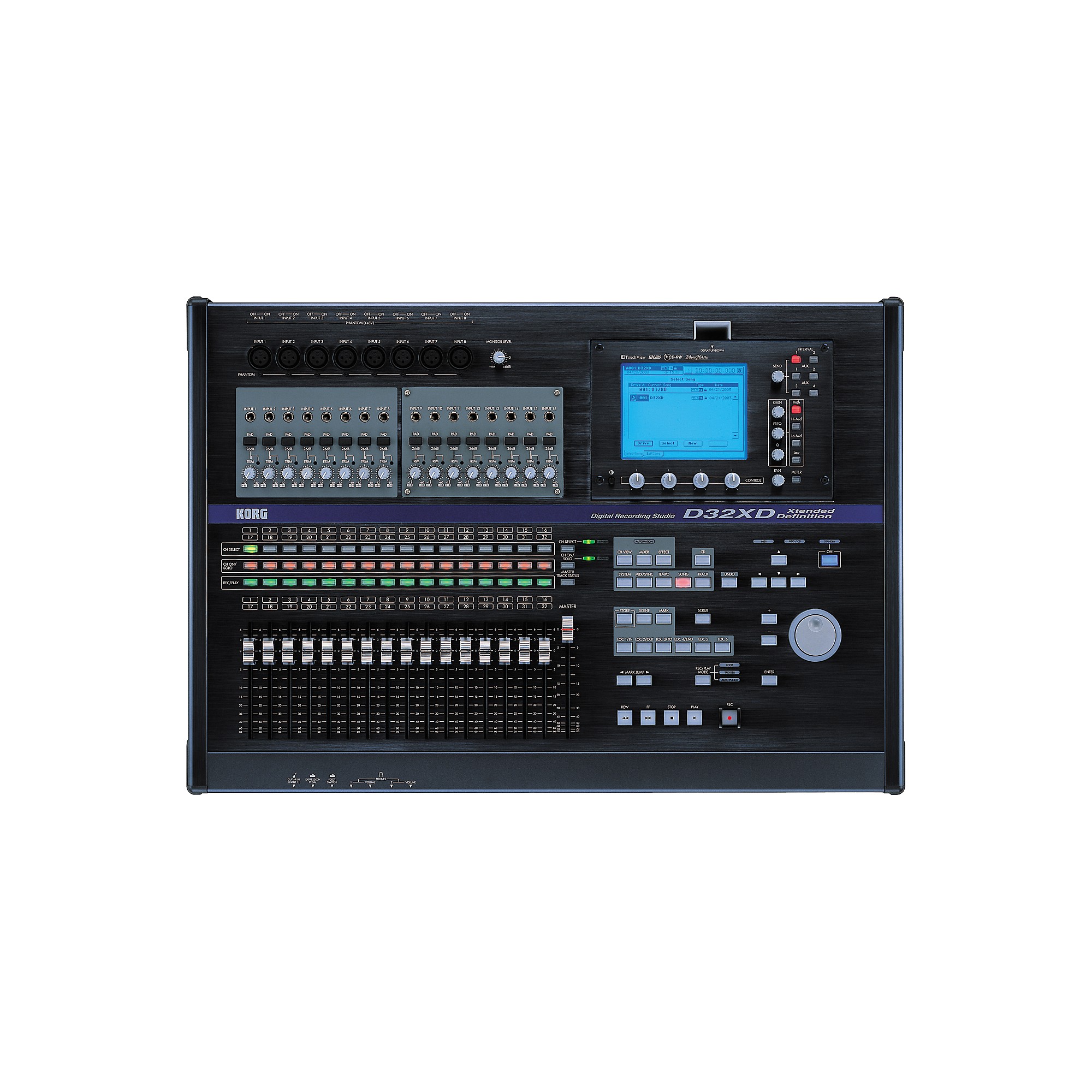 Restock KORG D32XD 32-Track Xtended Definition Recording