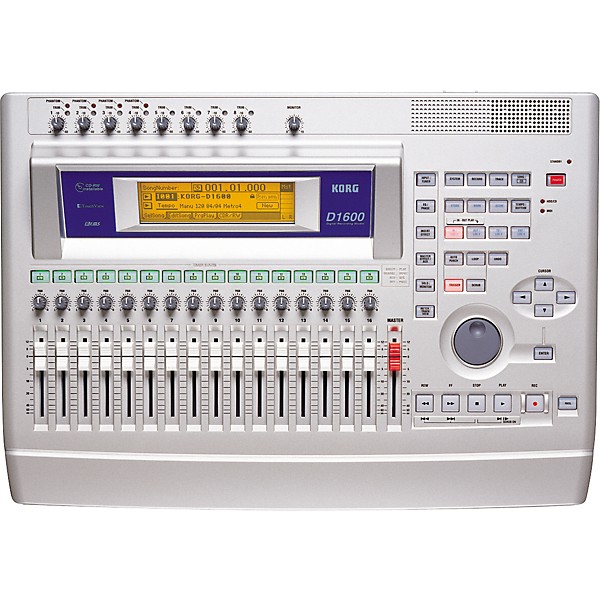 KORG D1600 16-Track Digital Recorder with CD Burner and Art Tube MP