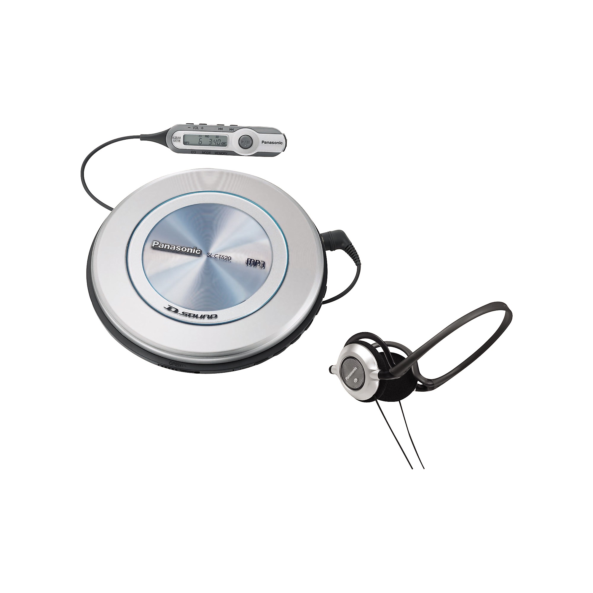 パナソニック SL-CT520 CD プレーヤー Panasonic MP3 概要 ポータブルCDプレーヤー SL-CT520 | オーディオ | Panasonic
