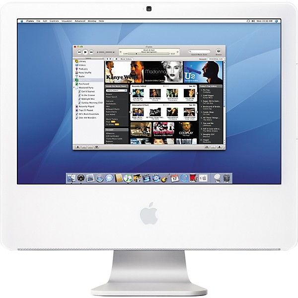 Apple iMac 20" 2.0GHz Intel Core Duo 512 MB, 250 GB, SuperDrive