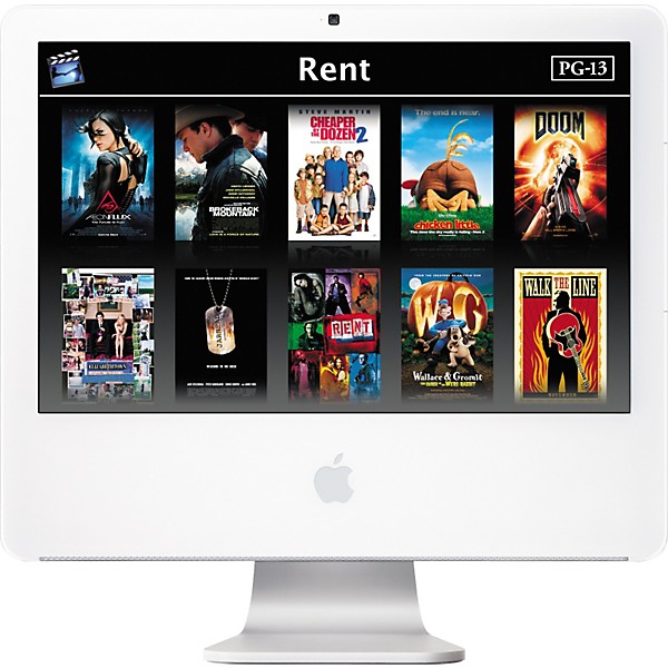 Apple iMac 20" 2.0GHz Intel Core Duo 512 MB, 250 GB, SuperDrive