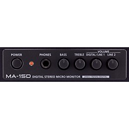Open Box Cakewalk MA-15D Digital Stereo Micro Monitor Pair Natural