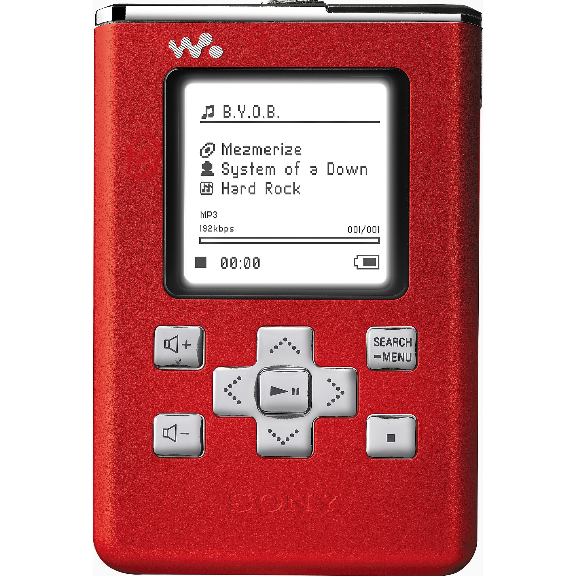 Sony NWHD5 20GB Digital Walkman Red | Guitar Center