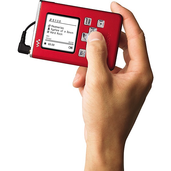 Sony NWHD5 20GB Digital Walkman Red | Guitar Center