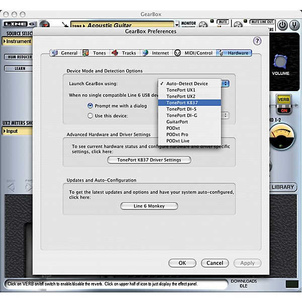 Open Box Line 6 TonePort KB37 USB Audio Interface and MIDI Controller Level 1