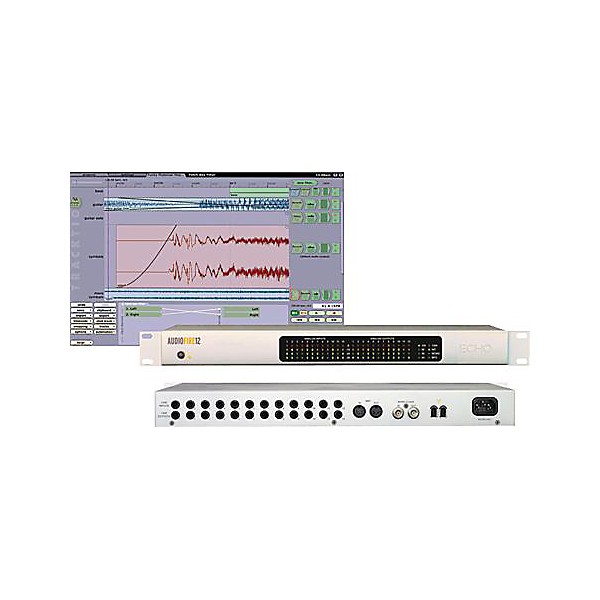Echo AudioFire12 12-Channel FireWire Audio Interface Hybrid CD Win/Mac