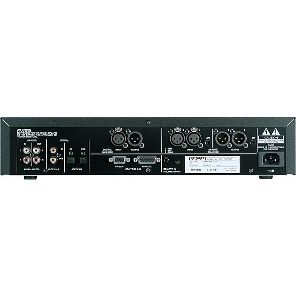 TASCAM CD-RW901 Professional CD Recorder | Guitar Center