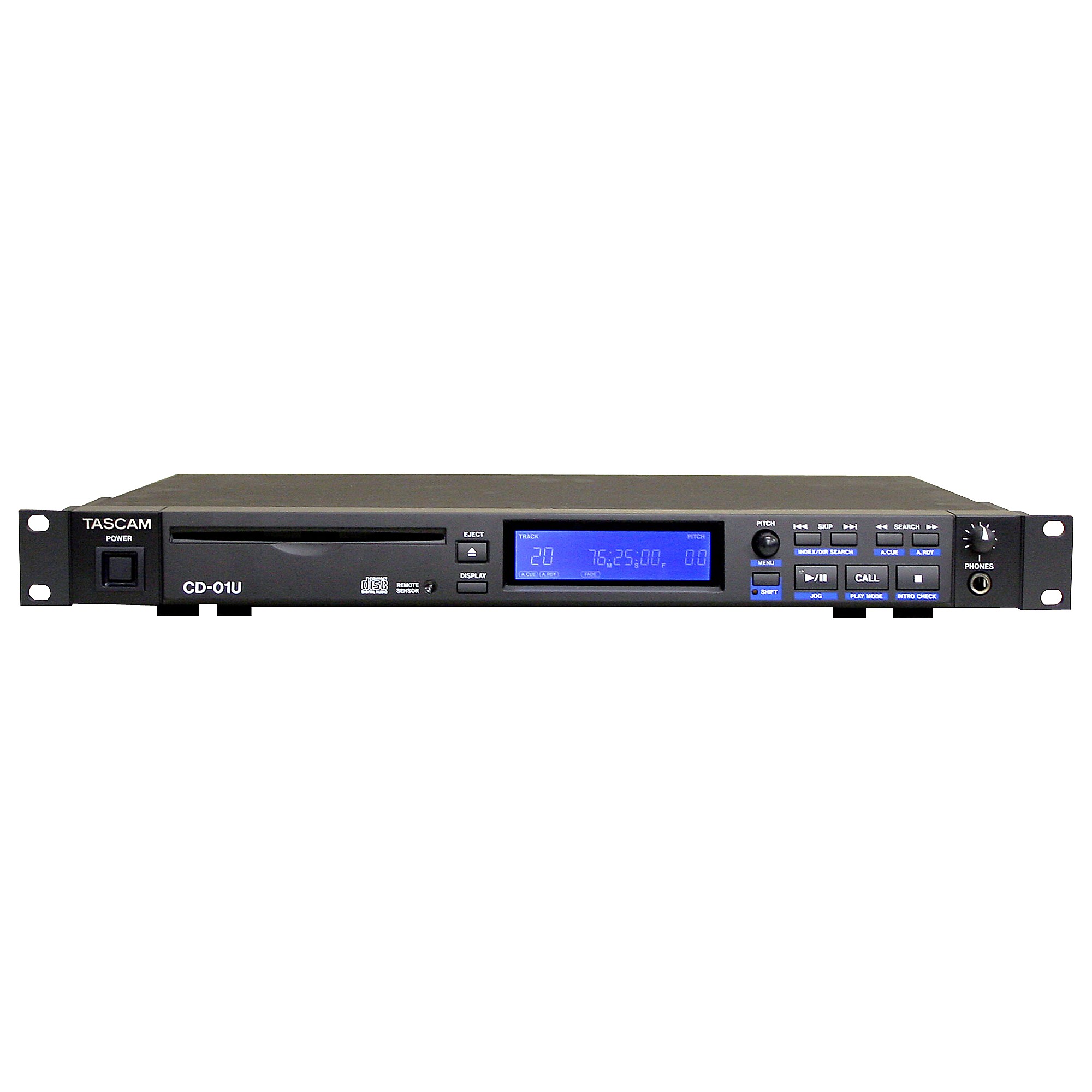 TASCAM CD-01U 1-Rackspace CD Player | Guitar Center
