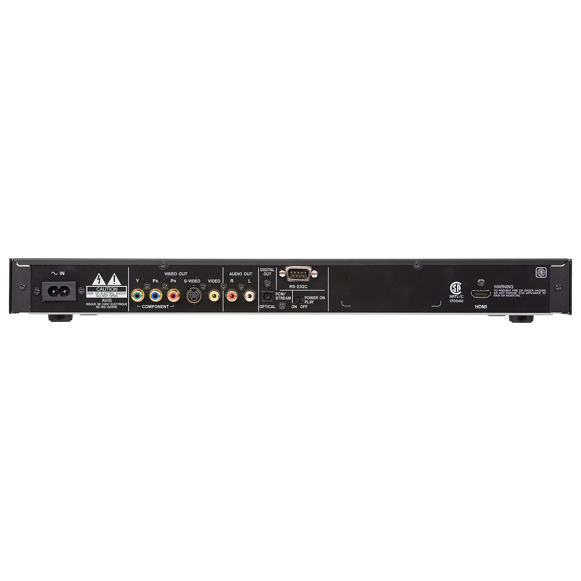 TASCAM DV-D01U Rackmountable Single Disc DVD Player | Guitar Center