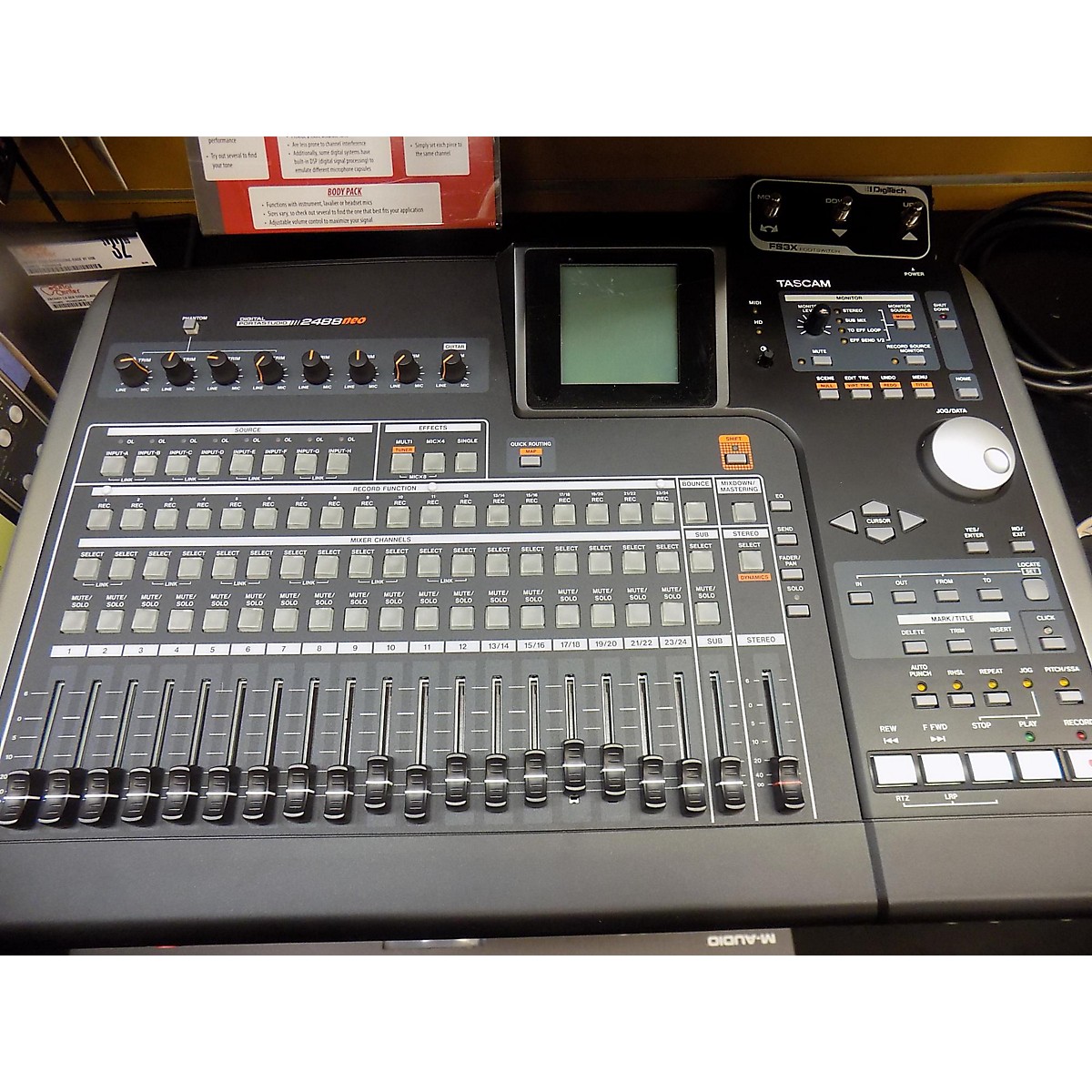 Used Tascam 2488NEO MultiTrack Recorder Guitar Center