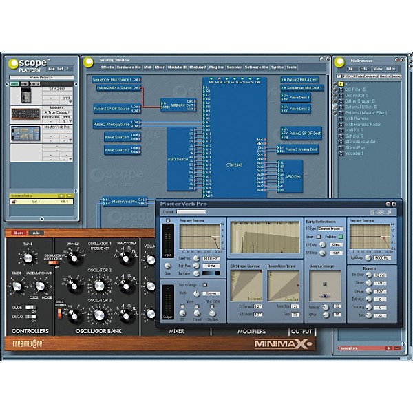 Creamware Scope Professional with Plus DSP Card Hybrid | Guitar Center
