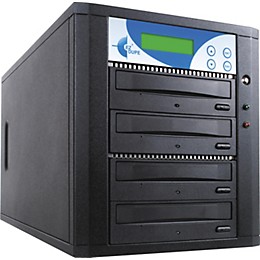 Open Box EZ Dupe Three Target CD Duplicator Level 1 Black