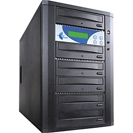 Open Box EZ Dupe Five Target CD Duplicator Level 1 Black