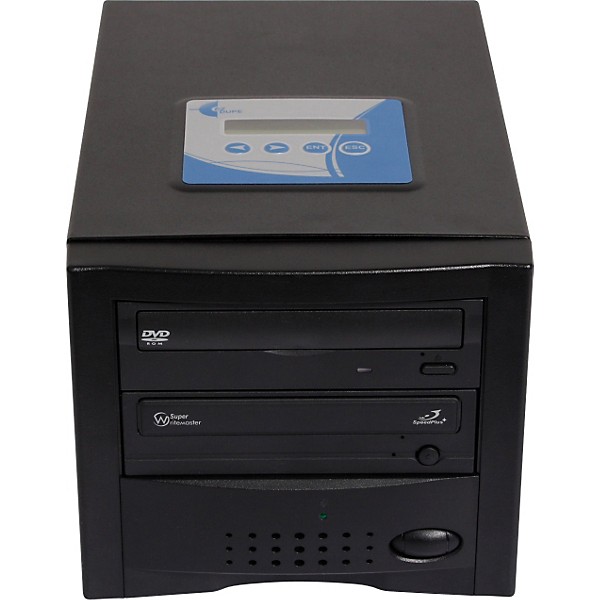 Open Box EZ Dupe Single Target DVD Duplicator Level 1 Black