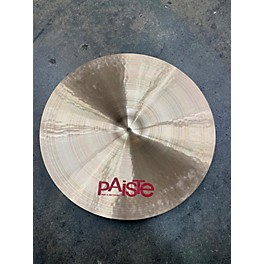 Used Paiste 24in 2002 Ride Cymbal