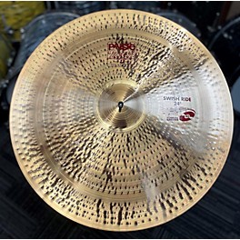 Used Paiste 24in 2002 Swish Ride Cymbal