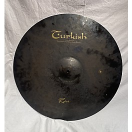 Used Turkish 24in Raw Dark Cymbal