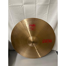Used Paiste 24in Reverend Al's Big Ride Cymbal