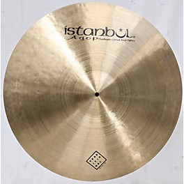 Used Istanbul Agop 24in Traditional Dark Crash Cymbal
