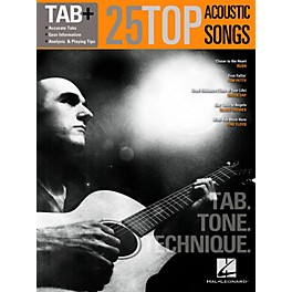 Hal Leonard 25 Top Acoustic Songs-Tab. Tone. Technique.