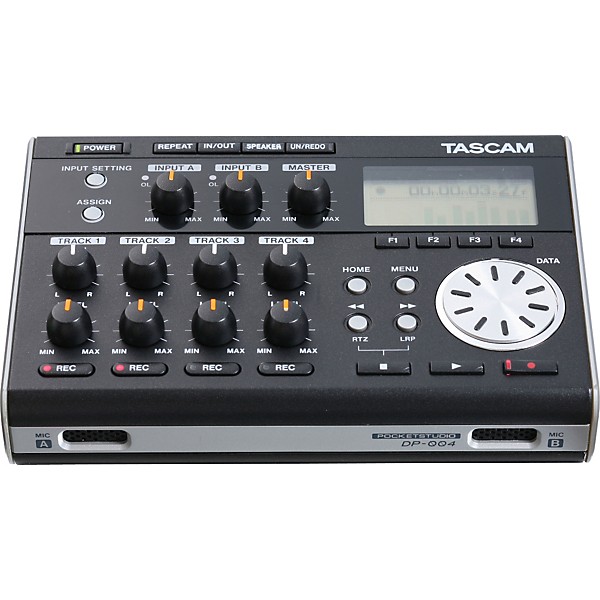 配信機器・PA機器・レコーディング機器 TASCAM POCKETSTUDIO DP-004 DP-004 | 4トラック SD/SDHC MTR | TASCAM (日本)