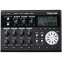 Open Box TASCAM DP-004 Portable 4-track Digital Multi-track Recorder Level 1