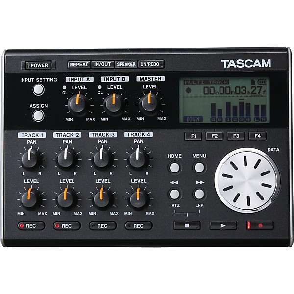 Open Box TASCAM DP-004 Portable 4-track Digital Multi-track
