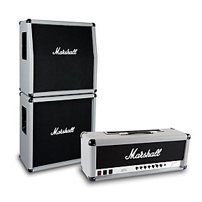 Marshall 2555x Silver Jubilee 100w Half Stack With Angled 4x12