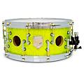 SJC Drums 25th Anniversary USA Custom Maple Snare Drum - 14 x 6.5 in. Lime Glitter