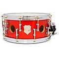 SJC Drums 25th Anniversary USA Custom Maple Snare Drum - 14 x 6.5 in. Tangerine Glitter