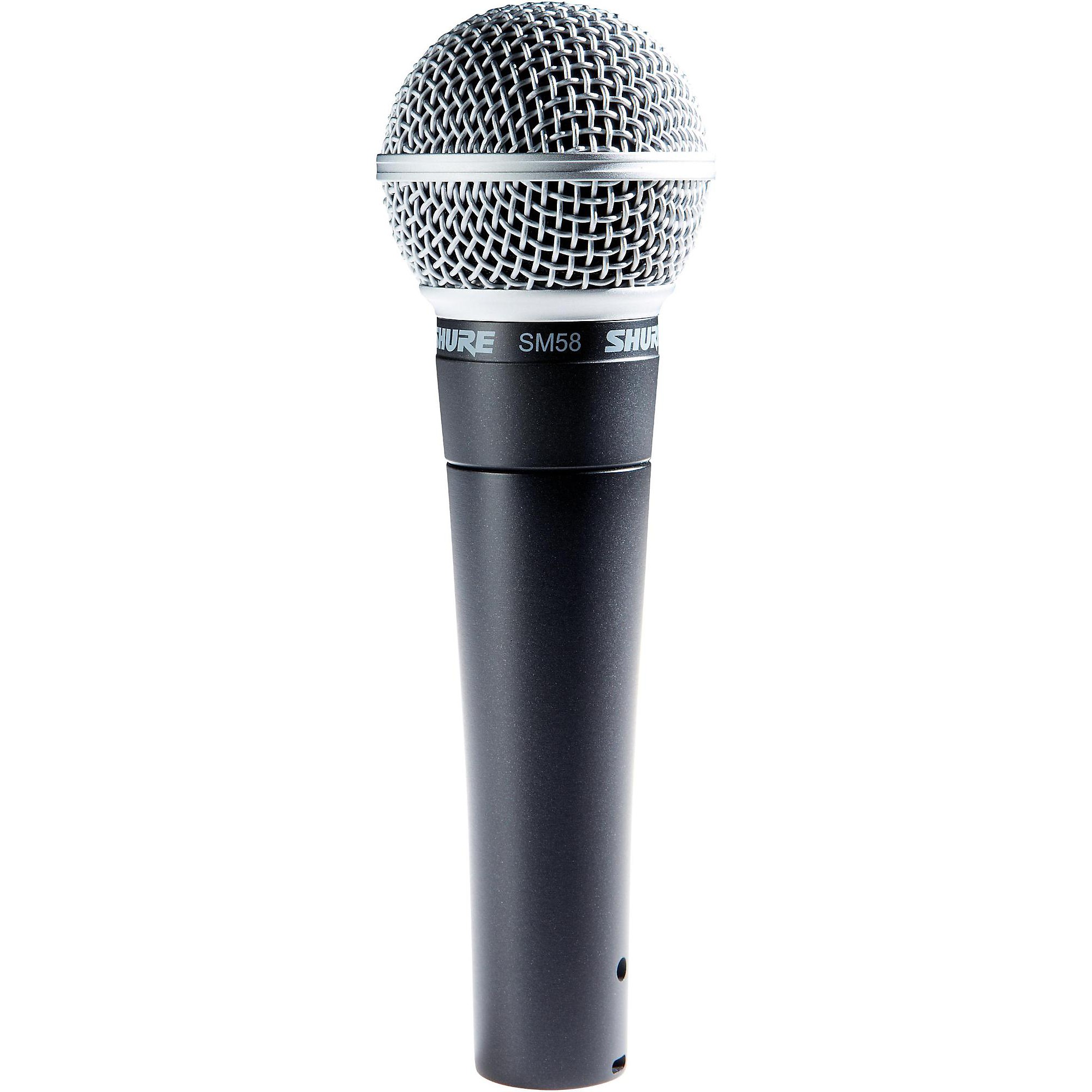 Shure SM58-LC Dynamic Vocal Microphone TRIPLE PERFORMER PAK