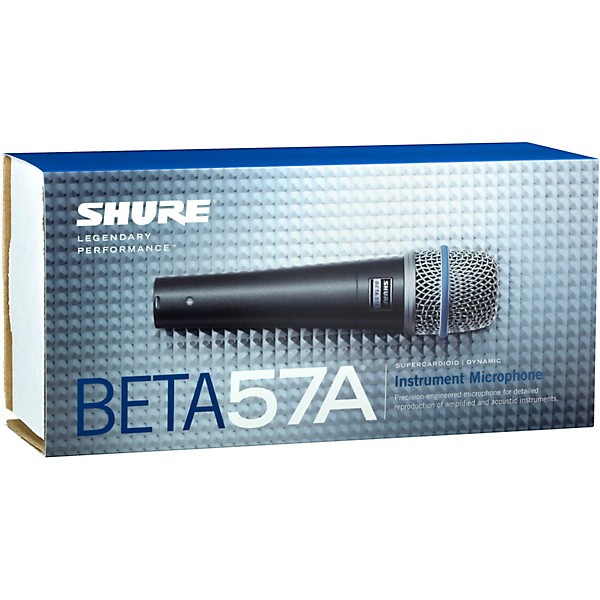 Open Box Shure Beta 57A Microphone Level 1