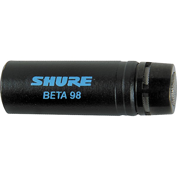 Shure Beta 98/S Supercardioid Condenser Microphone for Instruments