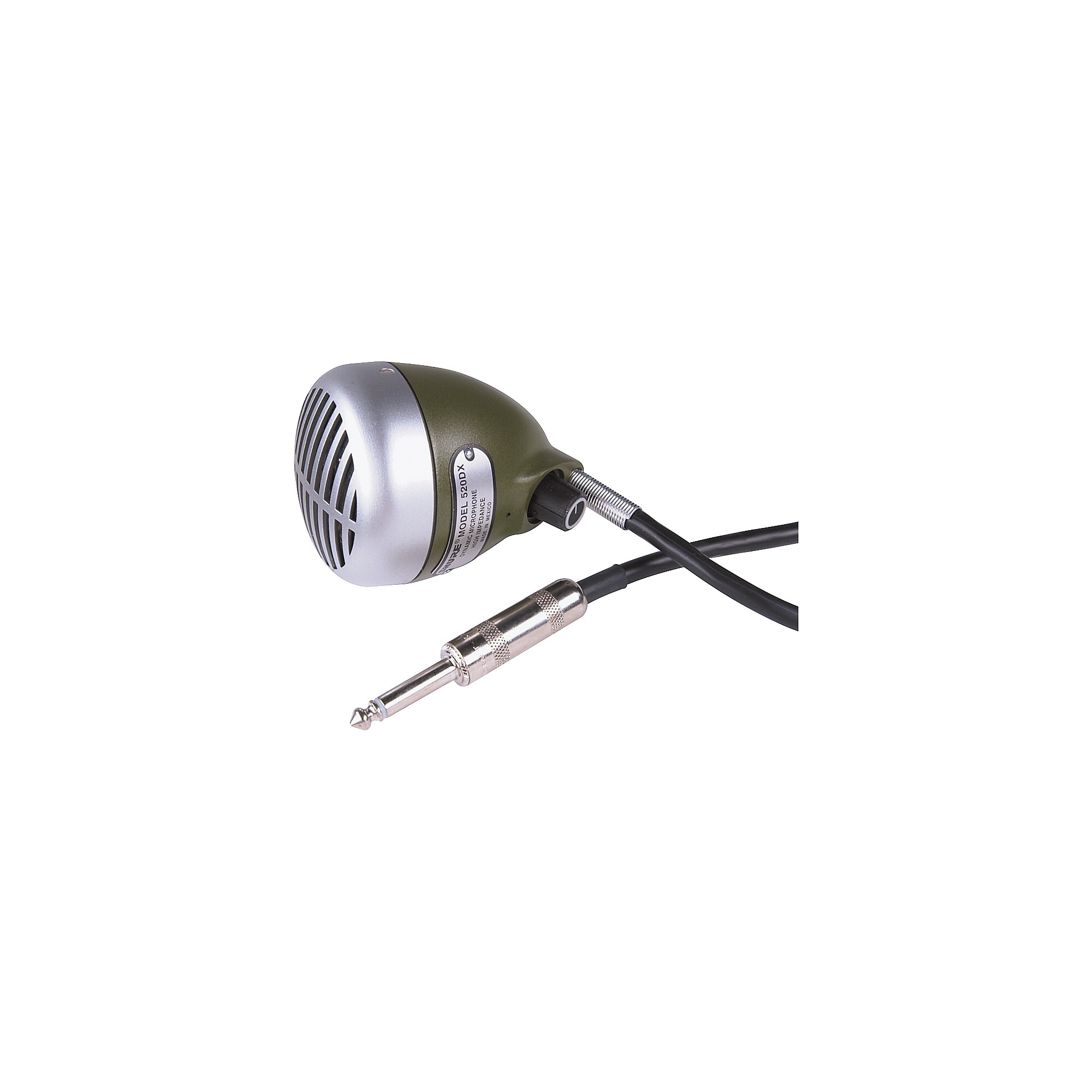 Shure 520DX Green Bullet Mic | Guitar Center Shure 520DX Green Bullet Mic | Guitar Center