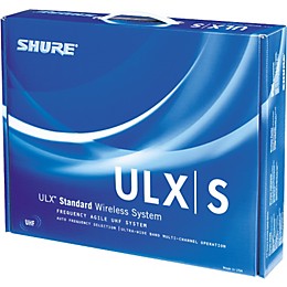 Open Box Shure ULXS14/85 Lavalier Wireless System Old Level 1