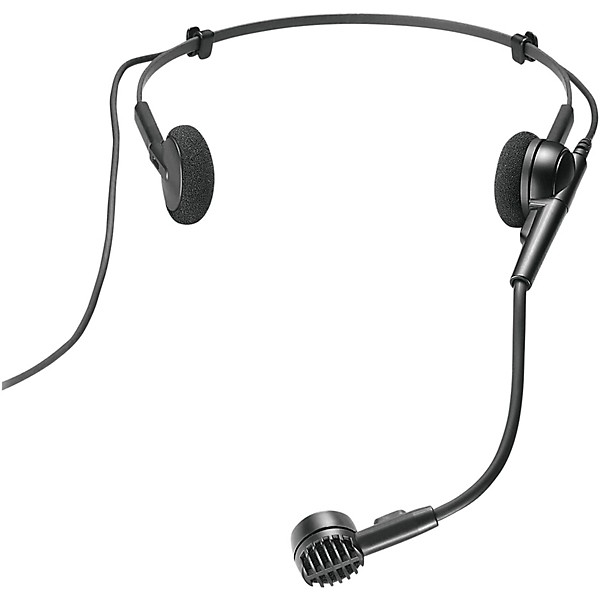 Audio-Technica ATM75cW Cardioid Condenser Headworn Microphone Black