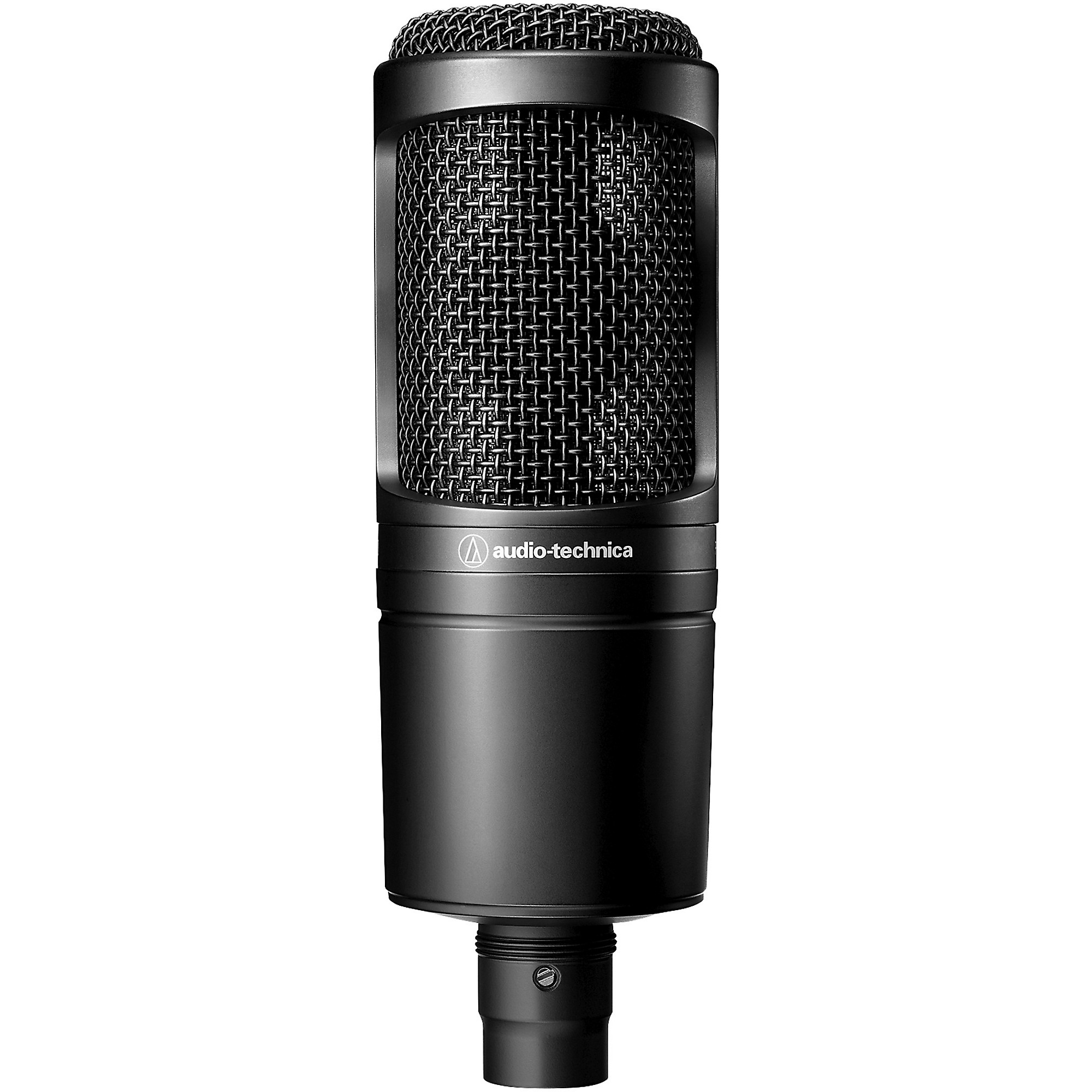  Audio-Technica AT2020 Cardioid Condenser Studio XLR Microphone,  Ideal for Project/Home Studio Applications,Black : Audio-Technica: Musical  Instruments