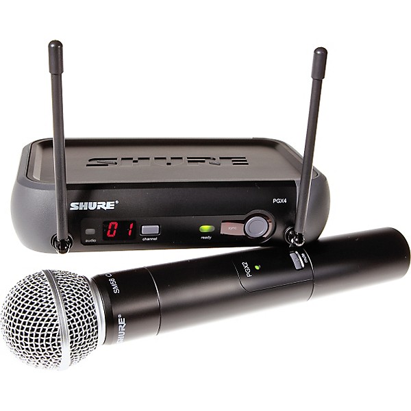 Open Box Shure PGX24/SM58 Handheld Wireless System Level 1 Band H6