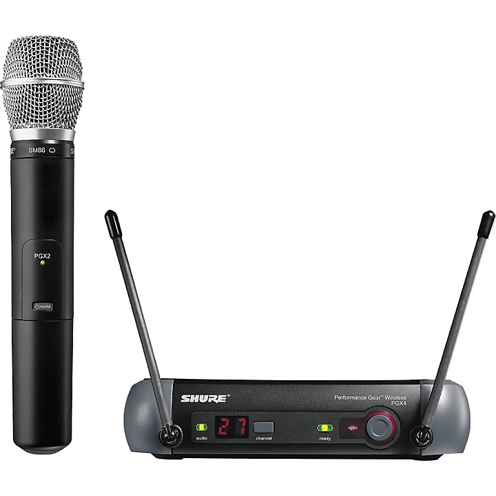 Shure PGX24/SM86 Handheld Wireless System Band J6 | Guitar Center