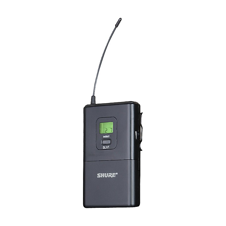 Shure SLX1 Wireless Bodypack Transmitter Band G4 | Guitar Center