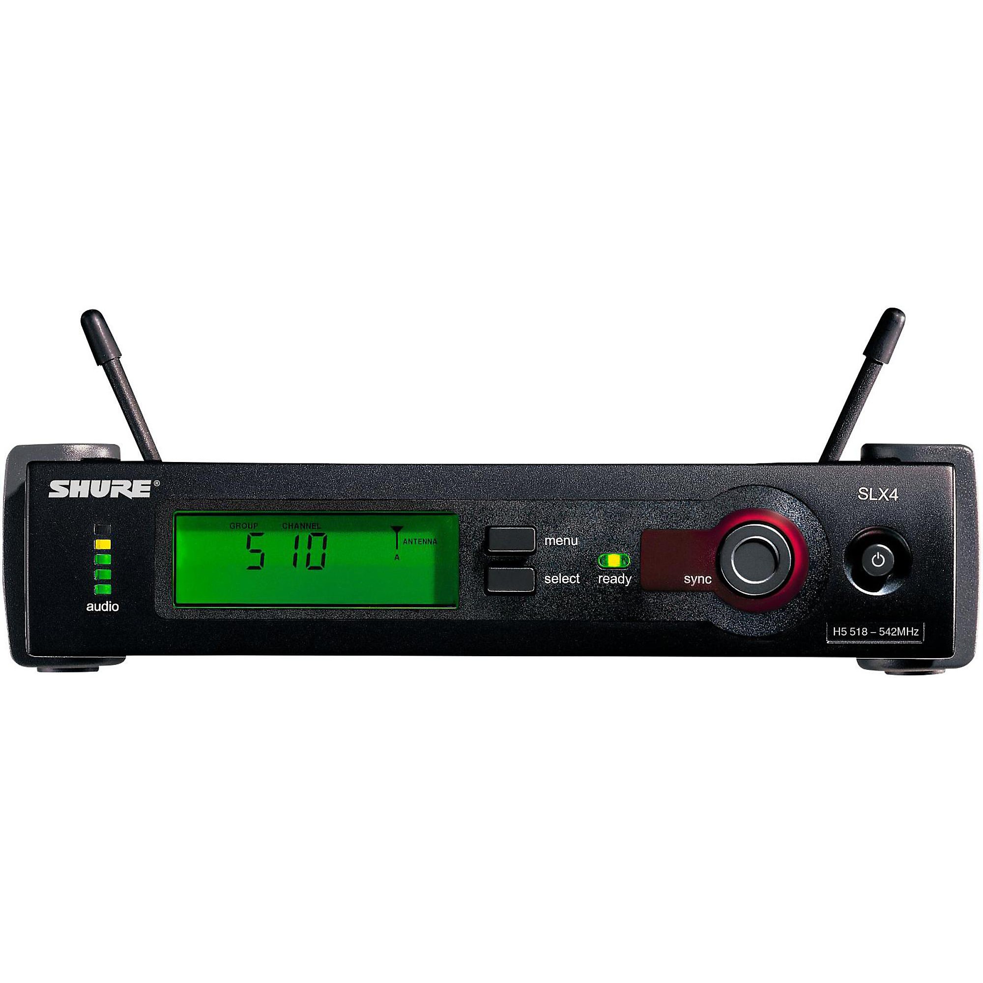 Shure SLX4 Wireless Diversity Receiver Band H19 | Guitar Center