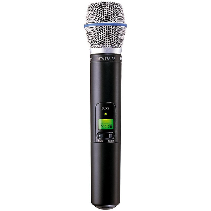 Shure SLX2/BETA87A Wireless Handheld Transmitter Microphone L4