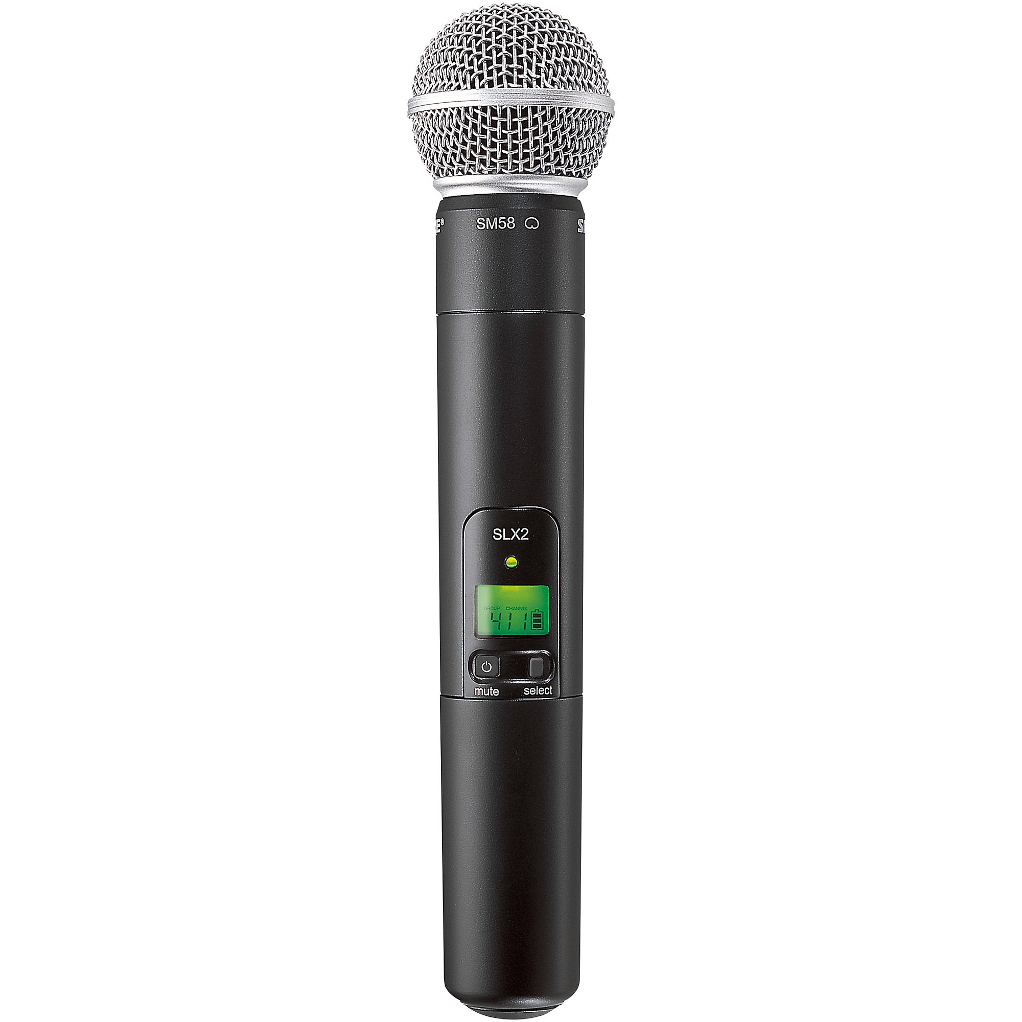 Shure SLX2/SM58 Wireless Handheld Microphone Band G4 | Guitar Center