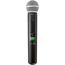 Open Box Shure SLX2/SM58 Wireless Handheld Microphone Level 1 H5