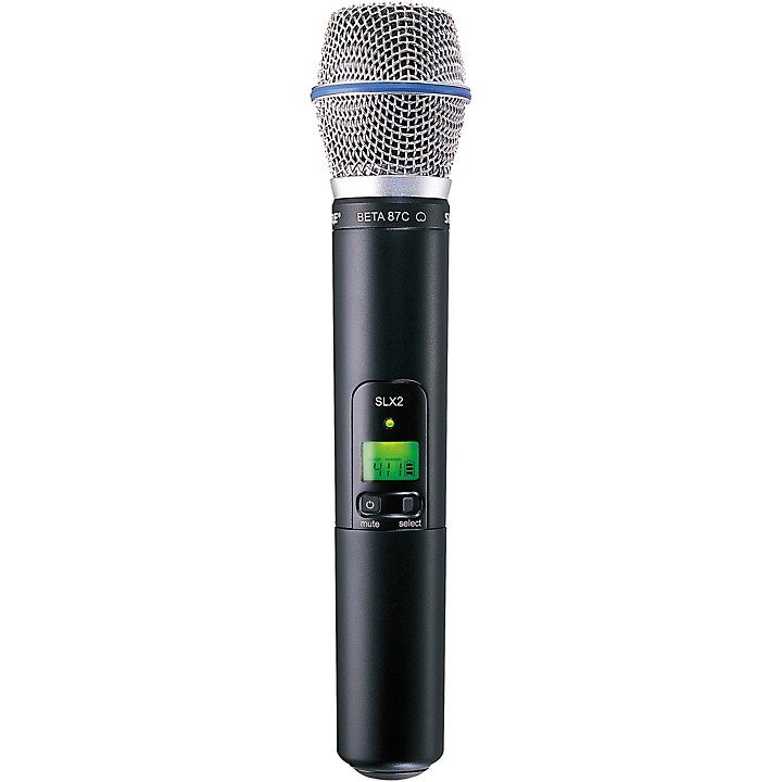 Open Box Shure SLX2/BETA87C Wireless Handheld Transmitter