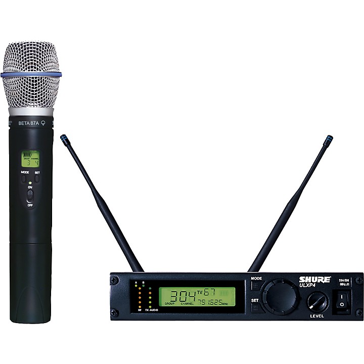 SHURE BETA87A ケース付き 外箱なし Shure ULXP24/BETA87A Handheld Wireless Microphone System M1