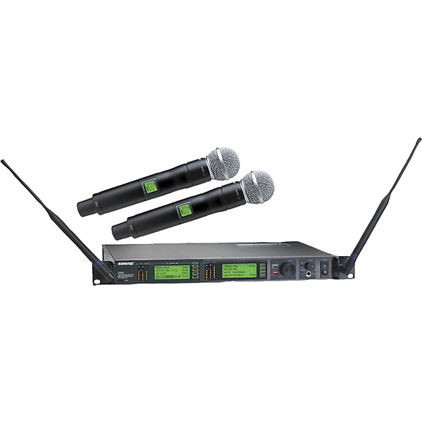 Shure UR24D/SM58 Dual Handheld Wireless Microphone System L3