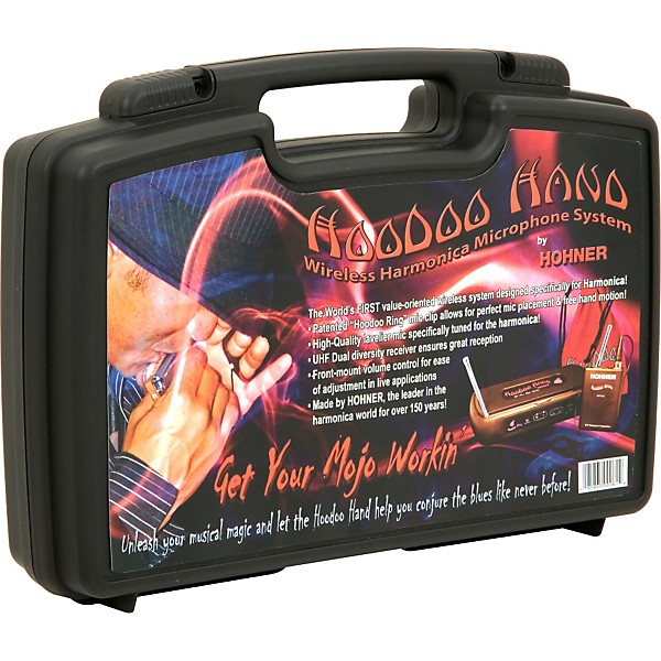 Hohner Hoodoo Hand Harmonica Wireless Microphone System